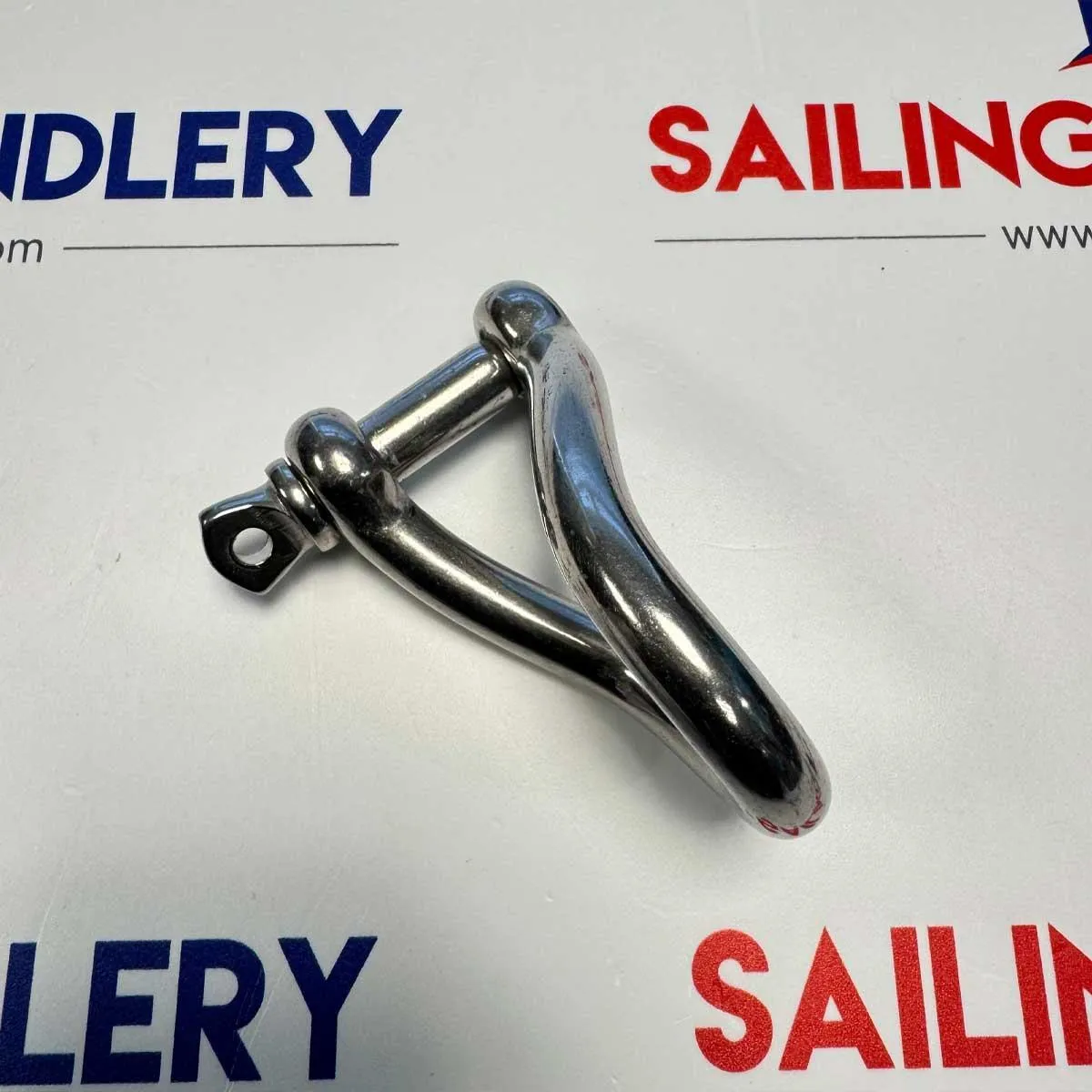 10mm Stainless Steel Twisted D Shackle