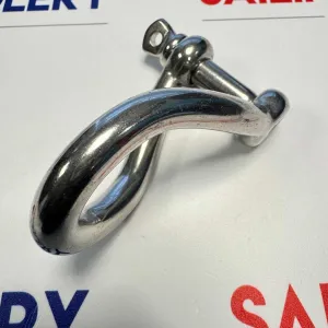 10mm Stainless Steel Twisted D Shackle