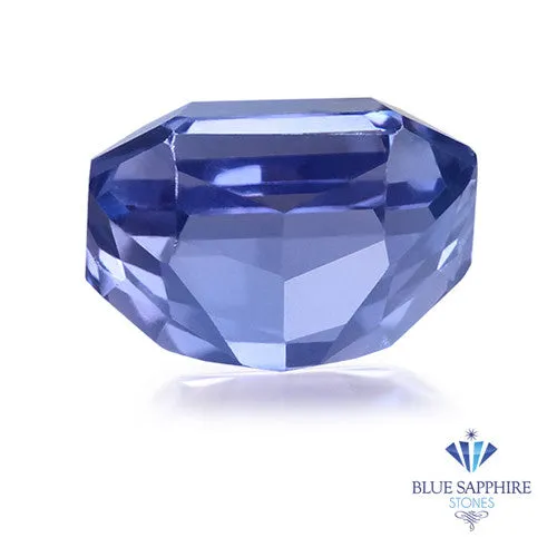 1.12 ct. Square Radiant Blue Sapphire