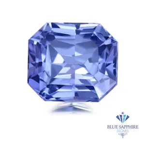 1.12 ct. Square Radiant Blue Sapphire