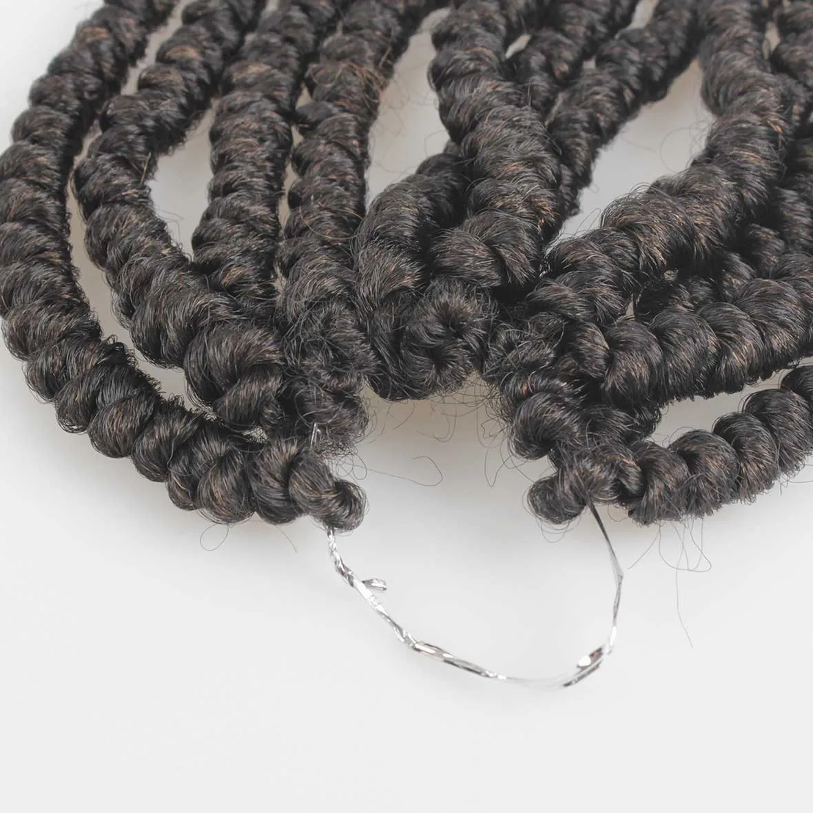 12 Inch pre twisted spring senegalese twist hair fluffy crochet braids spring twist hair goddess messy crochet hair