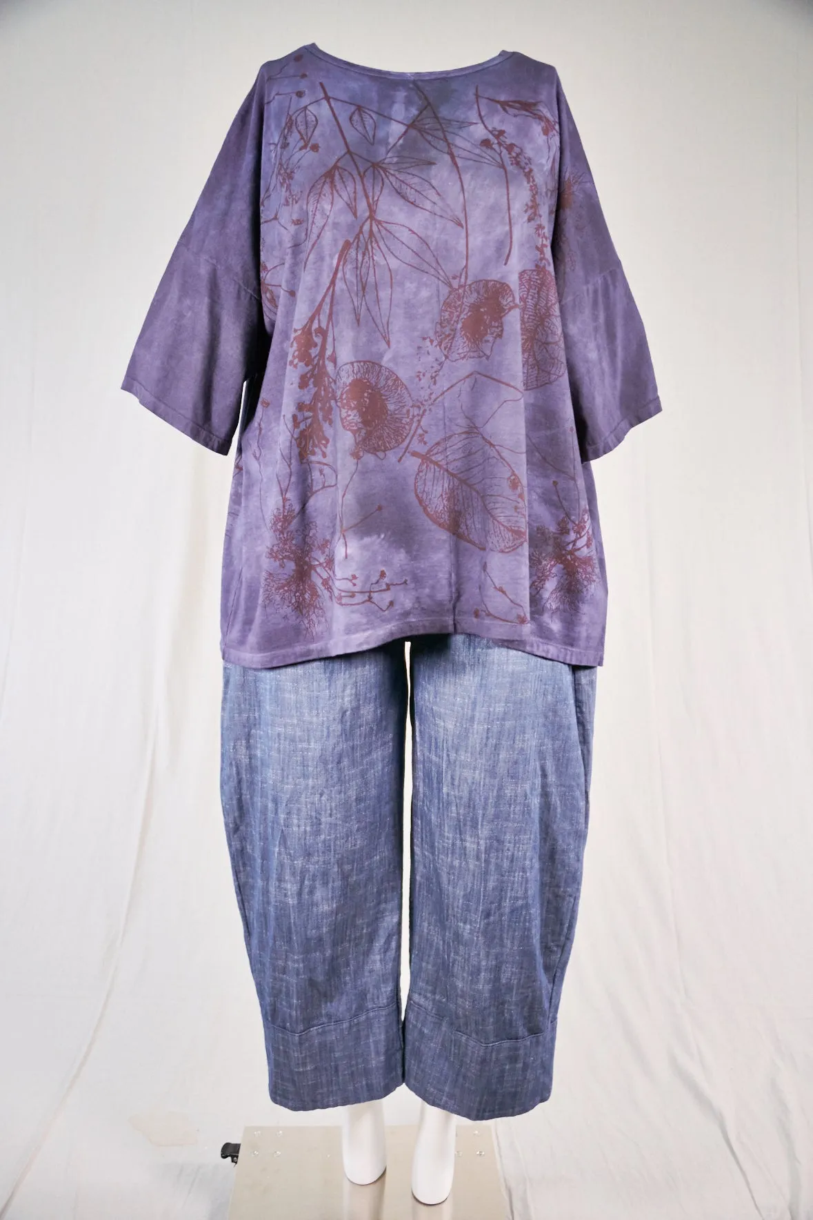 1236HD Line Tee Midnight Ink 30"L