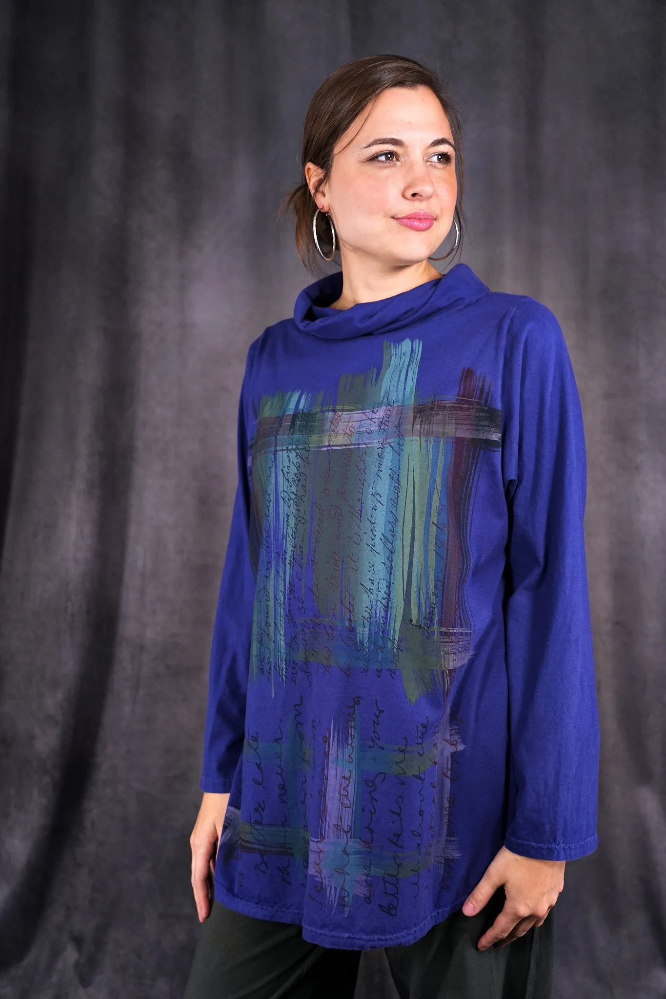 1246 Cafe Cowl Tee Nova-P