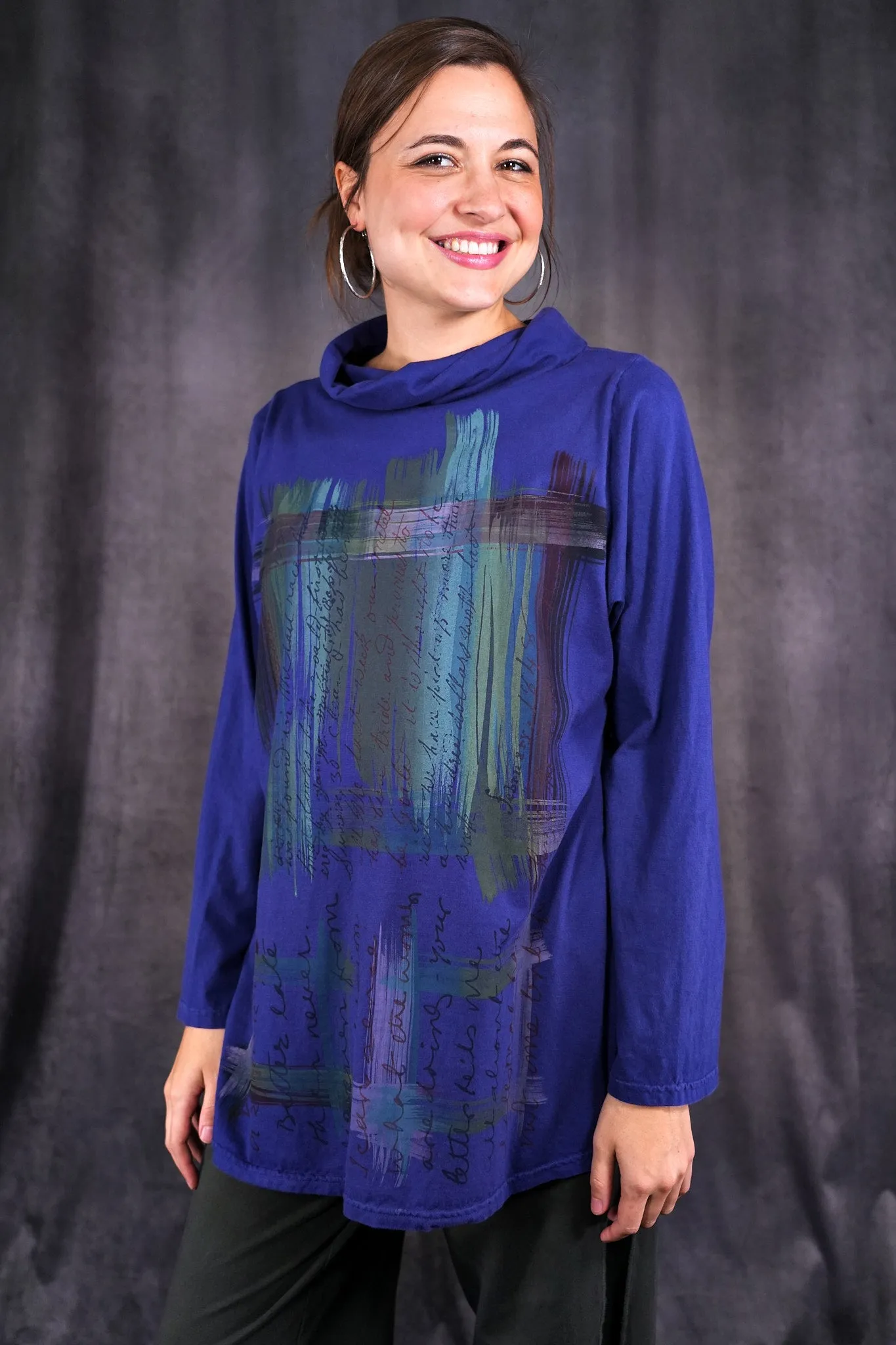 1246 Cafe Cowl Tee Nova-P