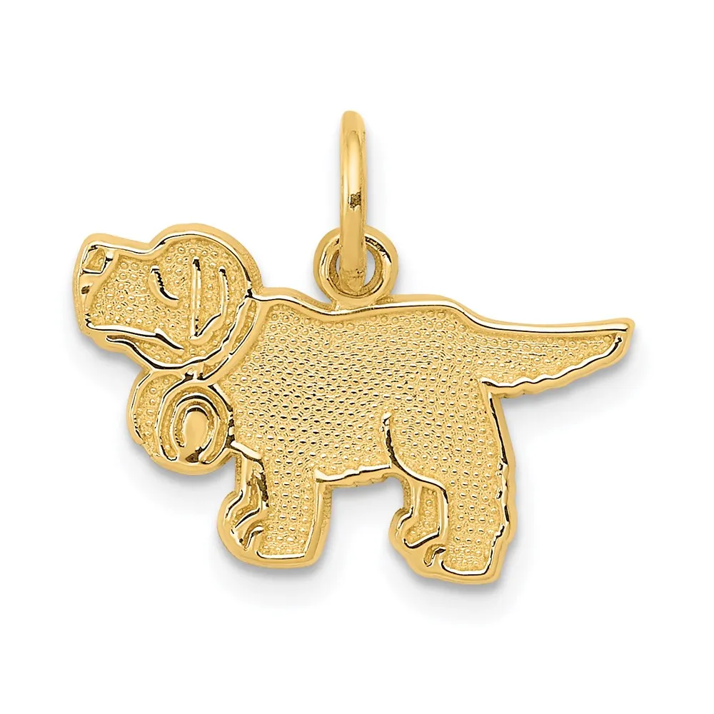 14k Saint Bernard Charm