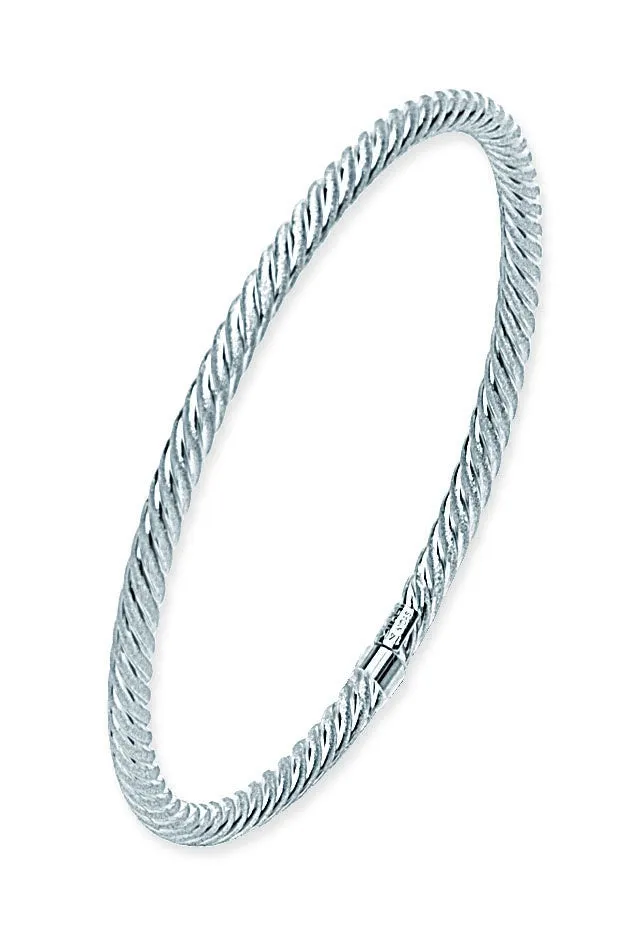 14K Twisted Bangle Bracelet