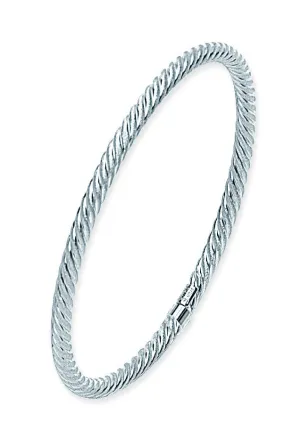 14K Twisted Bangle Bracelet