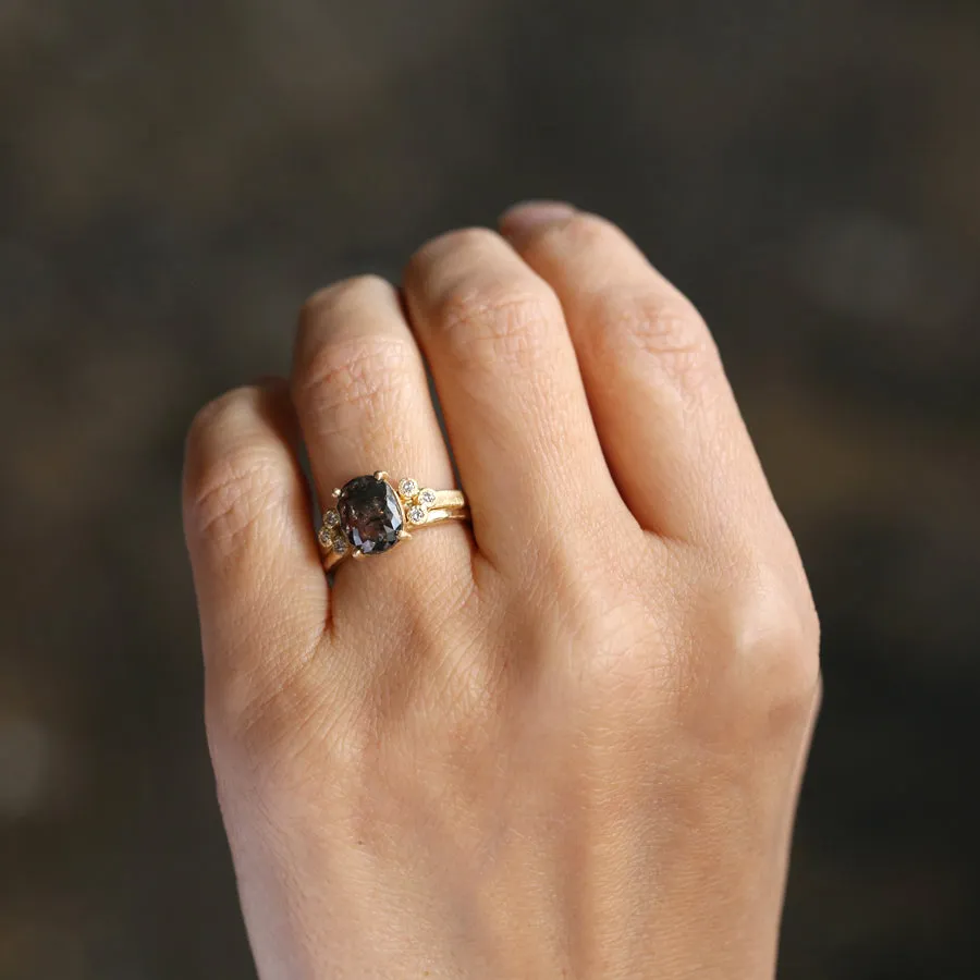 1.97ct black diamond ring
