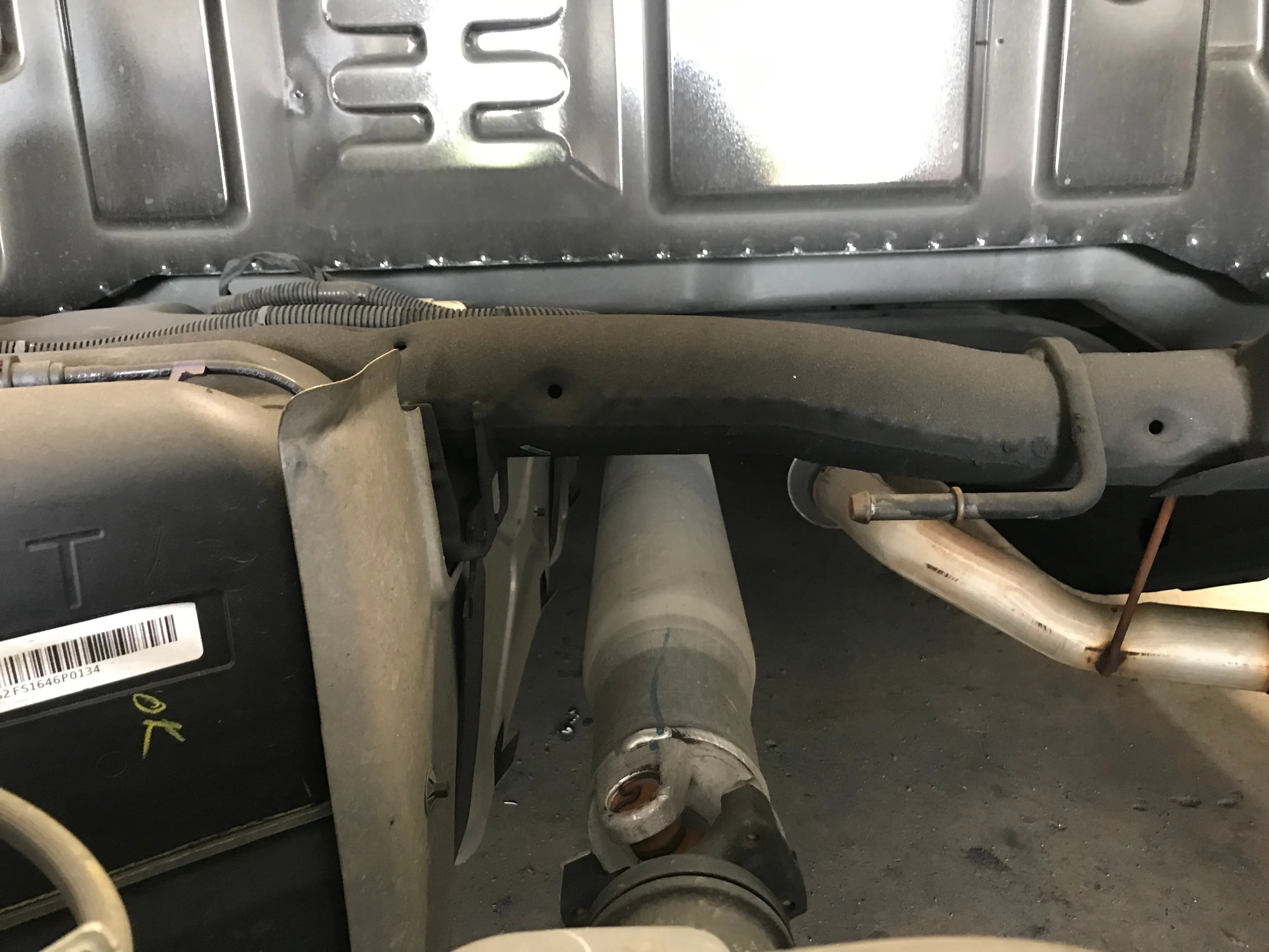 2008-2018 Silverado/Sierra Gas Tank Crossmember Notch