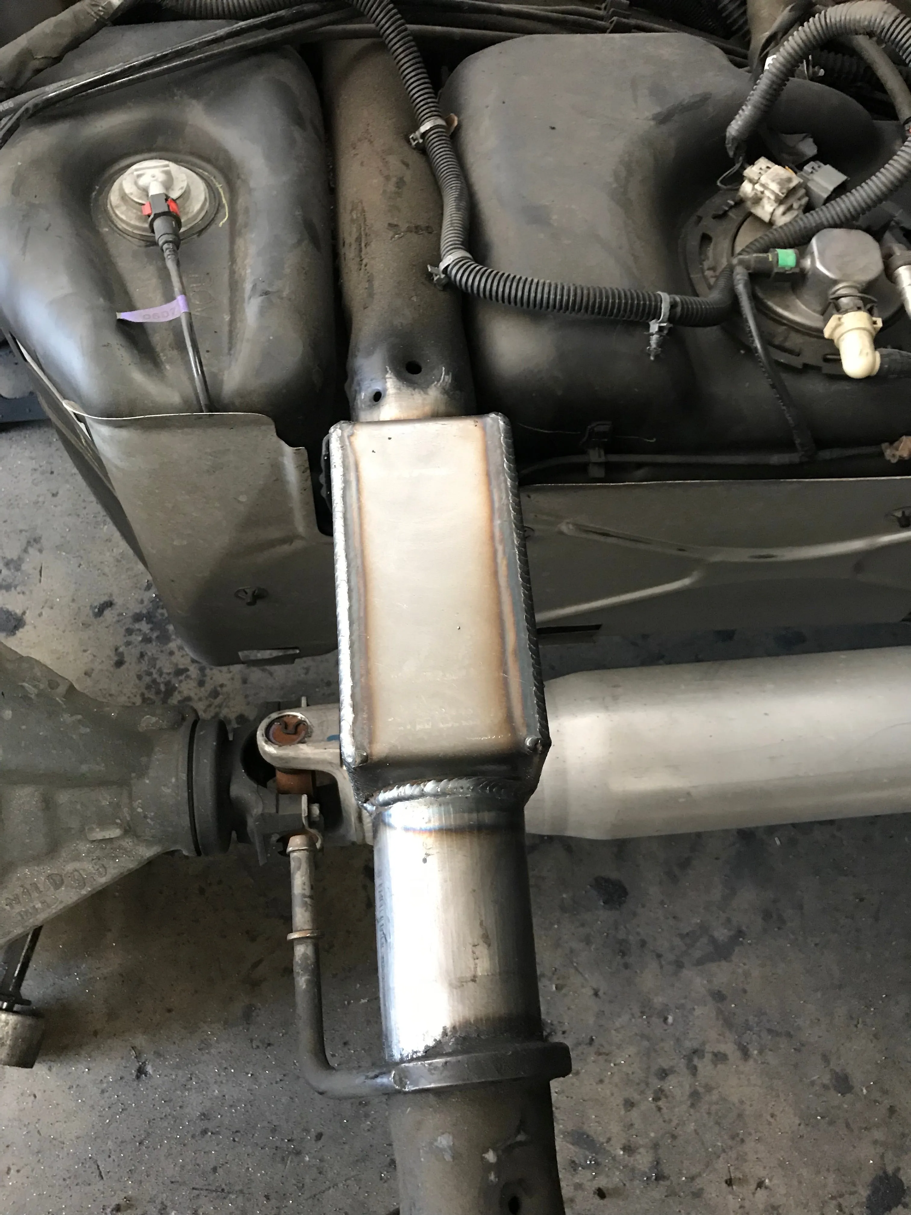2008-2018 Silverado/Sierra Gas Tank Crossmember Notch