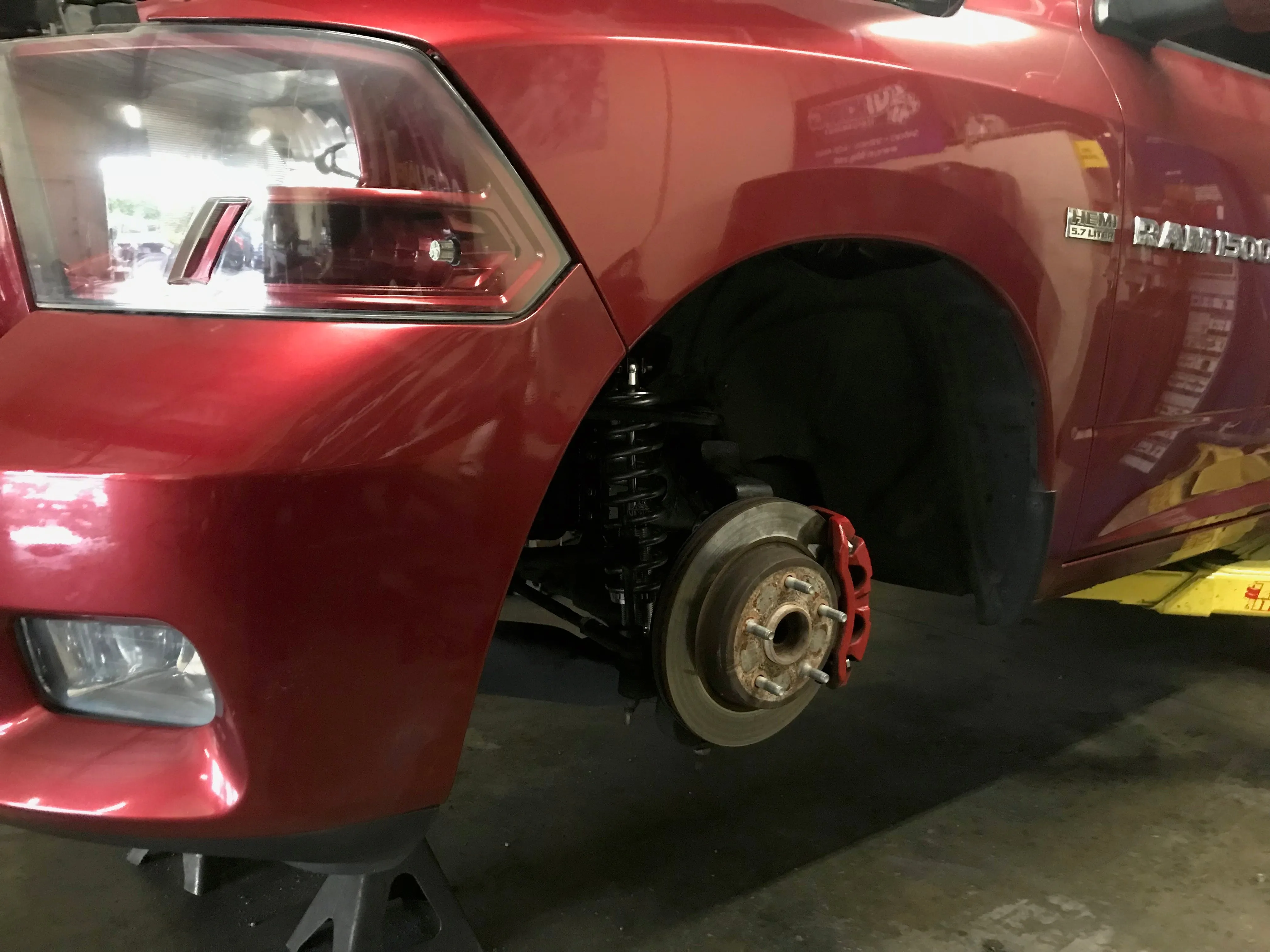 2009-2018 RAM 2WD Front Coilover Conversion Kit