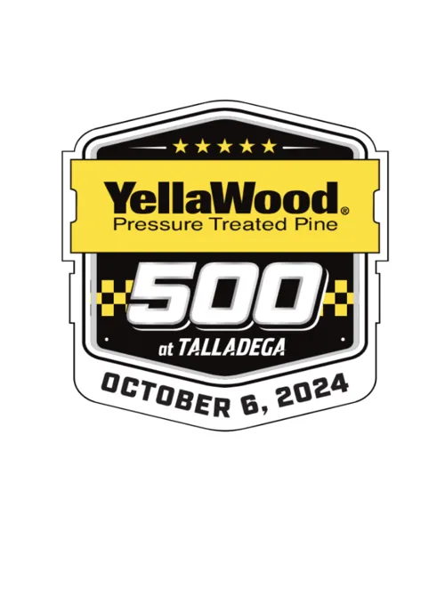2024 Yellawood 500 Layered hatpin