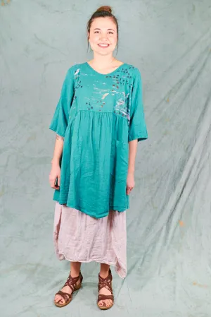 2259 Charleston Linen Tunic Harper-Bohemian Maze
