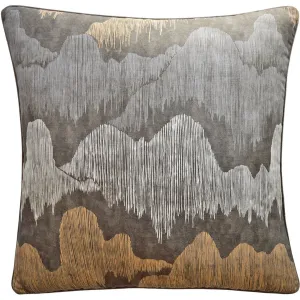 22X22 CASCADIA NOIR PILLOW