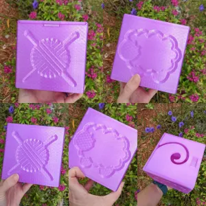 3D printed Yarn Box--Sheep & Yarn Ball