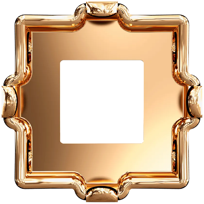 4428/S Swarovski Setting for XILION Square Fancy Stones