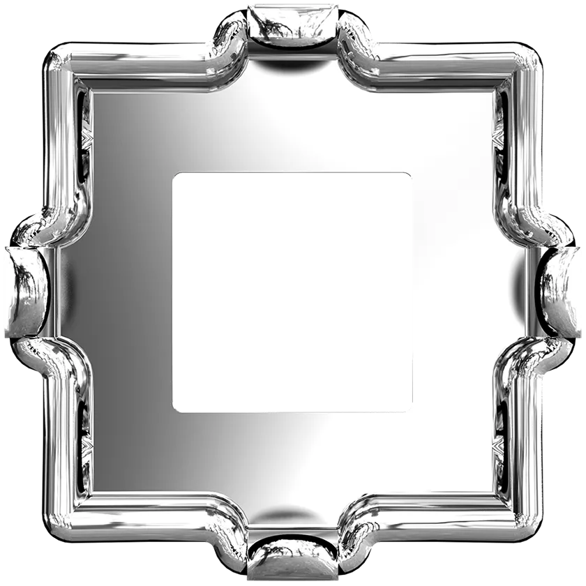 4428/S Swarovski Setting for XILION Square Fancy Stones