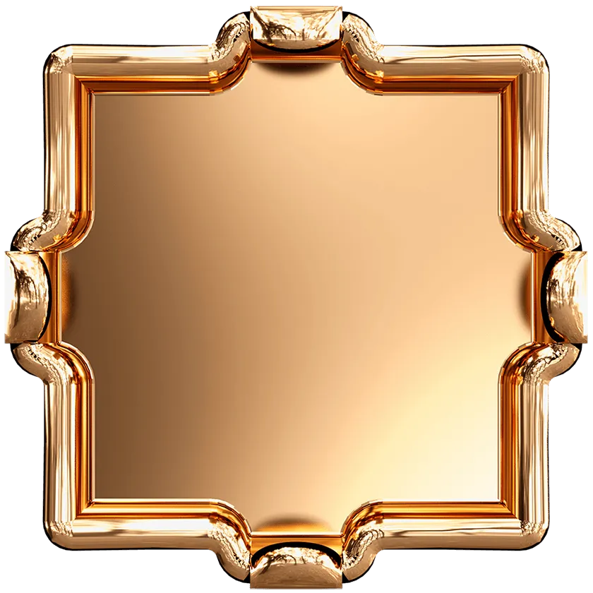 4428/S Swarovski Setting for XILION Square Fancy Stones