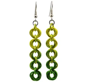 5-Knot Earrings - Sour Citrus
