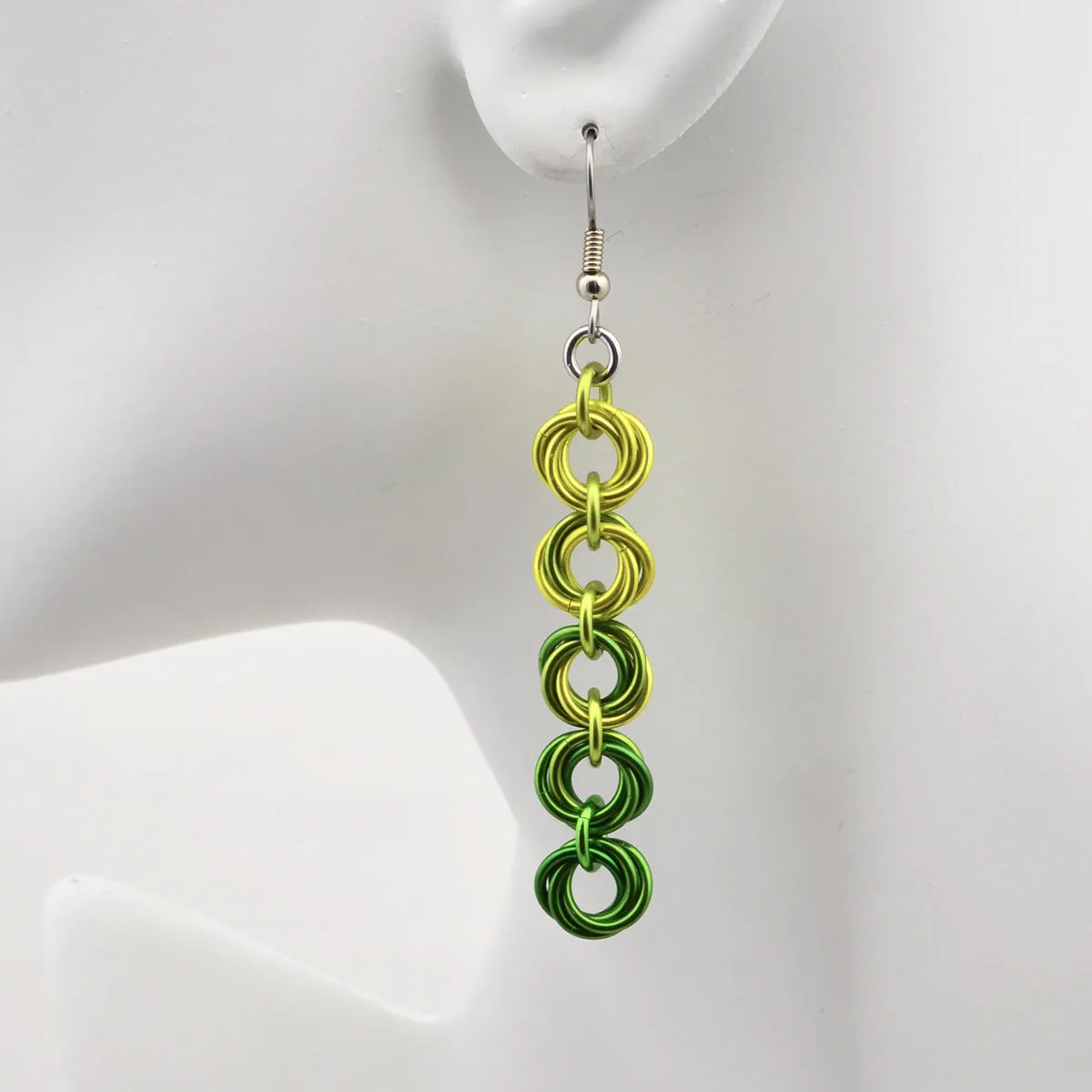 5-Knot Earrings - Sour Citrus