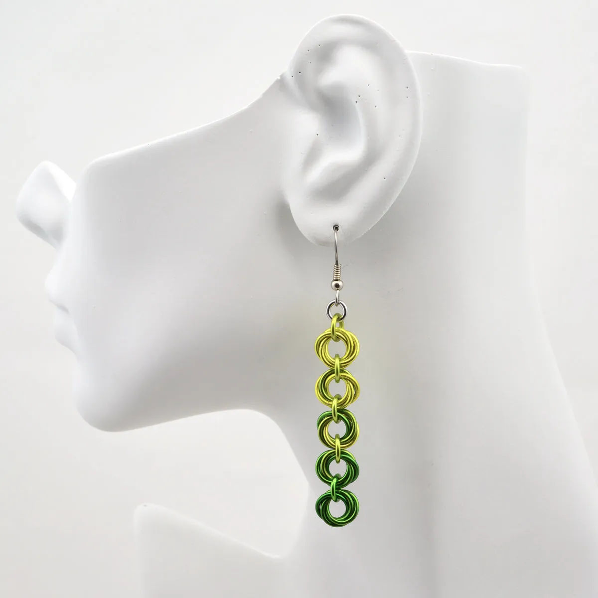 5-Knot Earrings - Sour Citrus