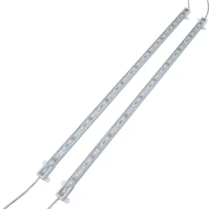 5-Pack 1.64ft/50cm DC 12V 7.2Watt SMD5050-30 12mm Wide Waterproof Aluminum Shell LED Rigid Light Bar