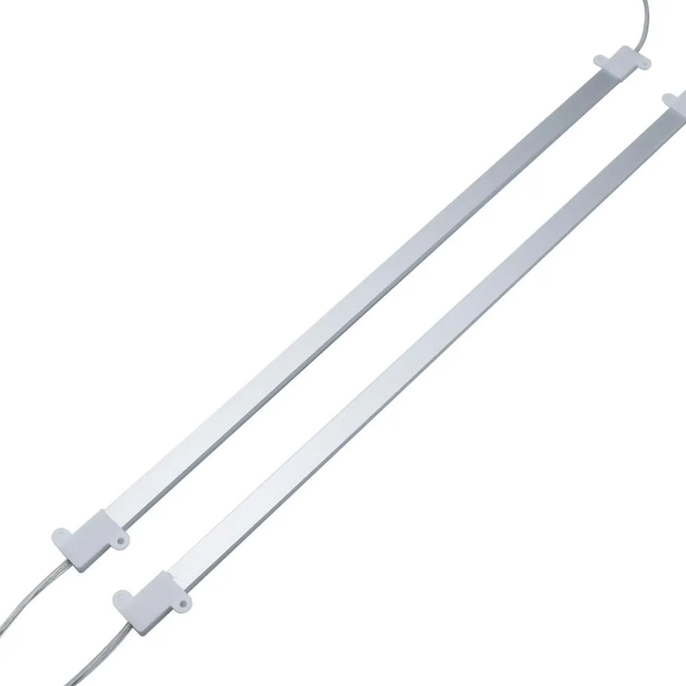 5-Pack 1.64ft/50cm DC 12V 7.2Watt SMD5050-30 12mm Wide Waterproof Aluminum Shell LED Rigid Light Bar