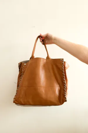 (50% OFF) Let & Her Aztec Bag - Cognac