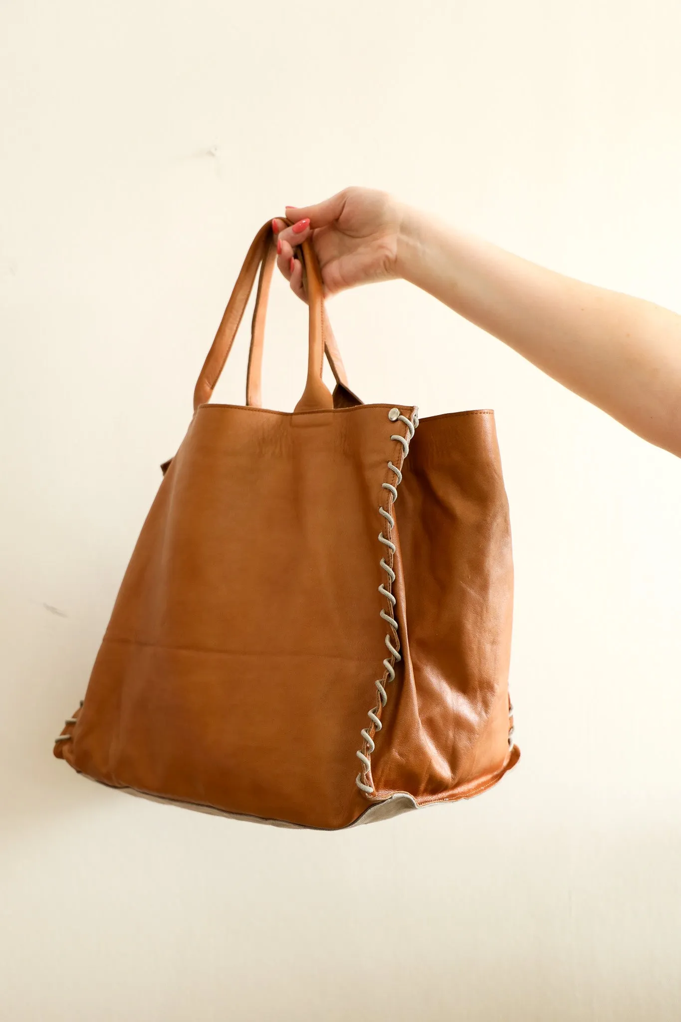(50% OFF) Let & Her Aztec Bag - Cognac