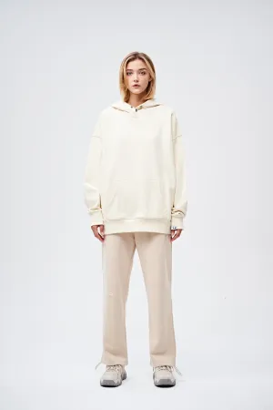 90s Vintage Two Seasons Hoodie Cream