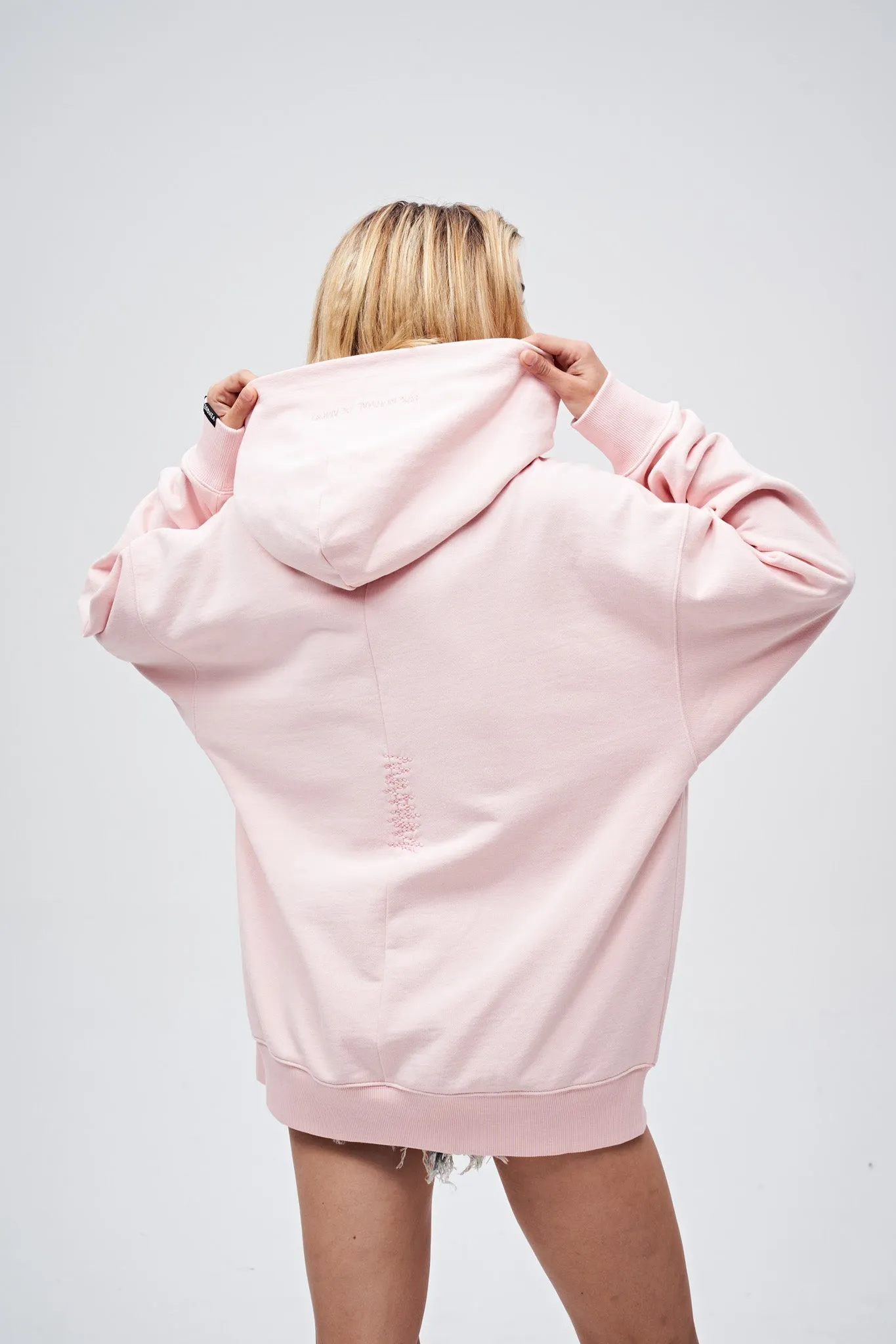 90s Vintage Two Seasons Hoodie Pink