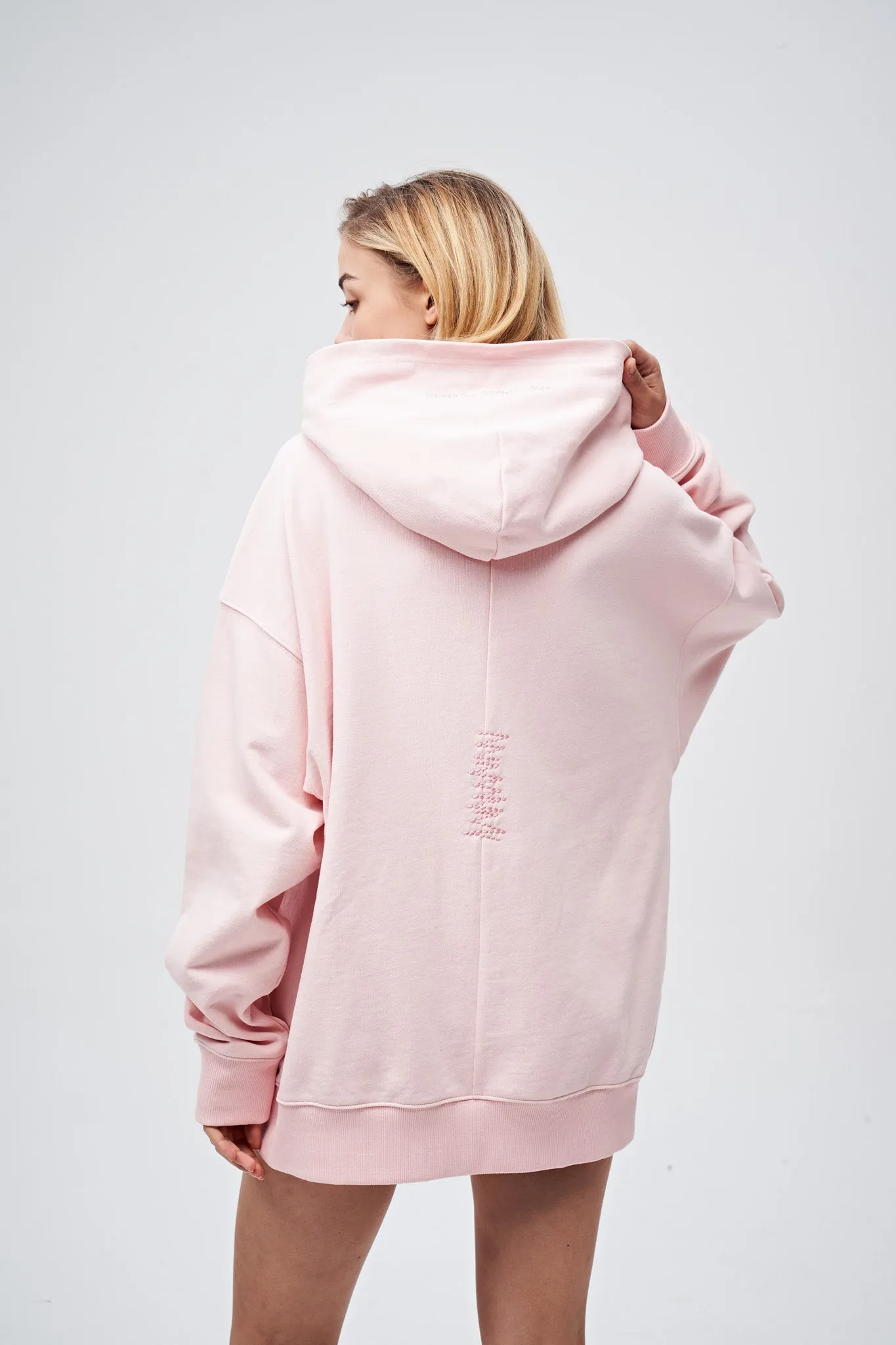 90s Vintage Two Seasons Hoodie Pink