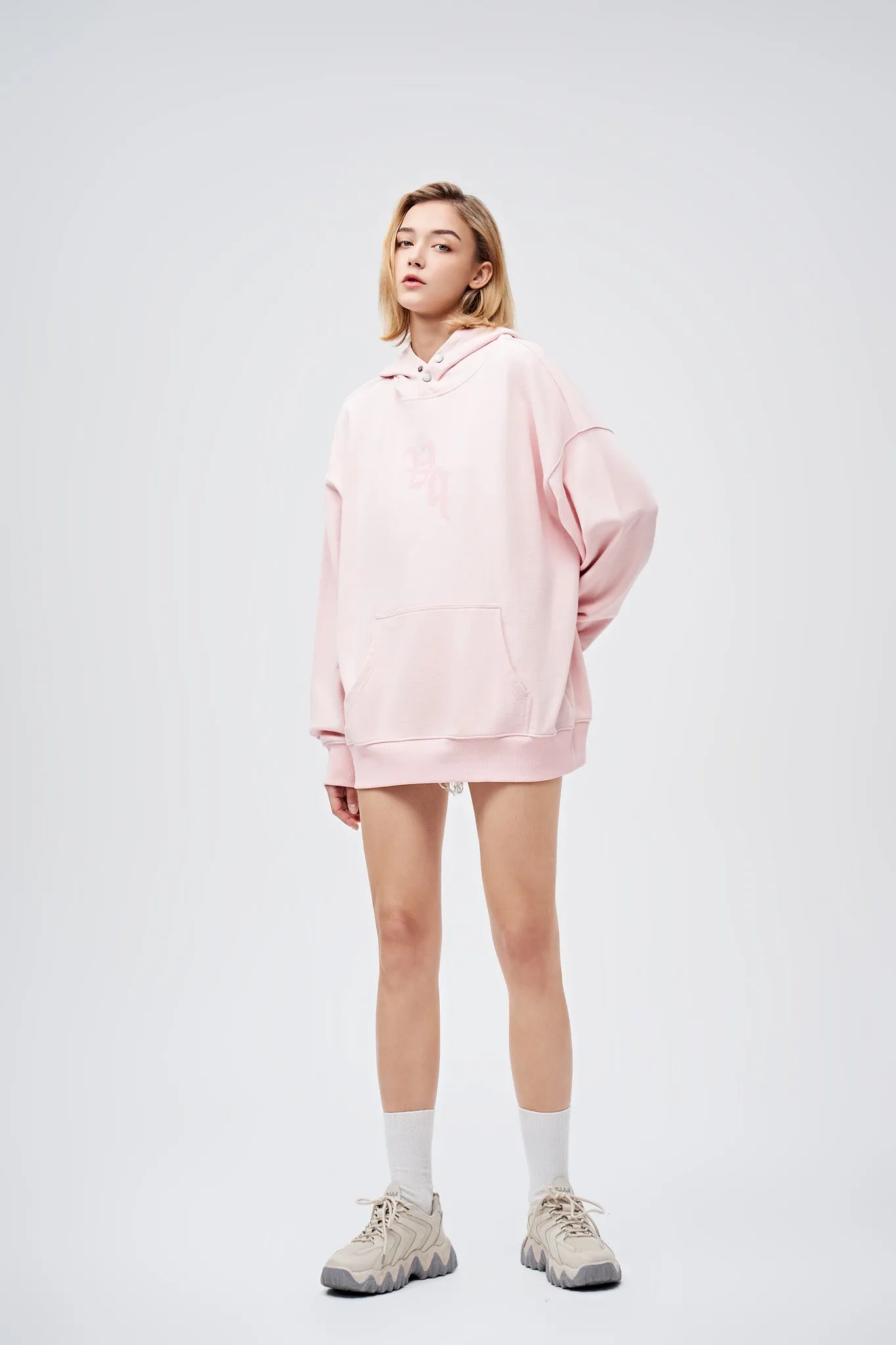 90s Vintage Two Seasons Hoodie Pink