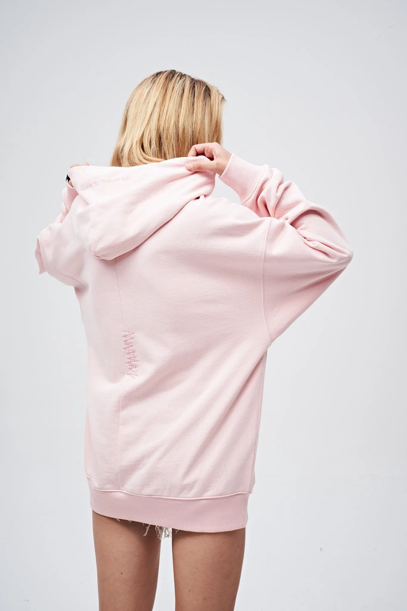 90s Vintage Two Seasons Hoodie Pink