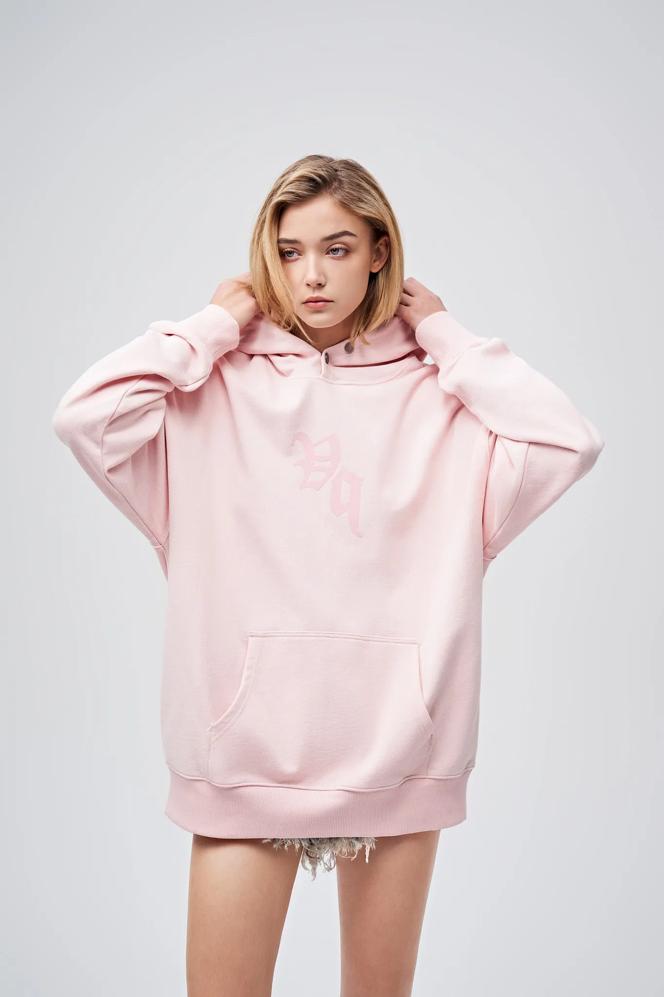90s Vintage Two Seasons Hoodie Pink
