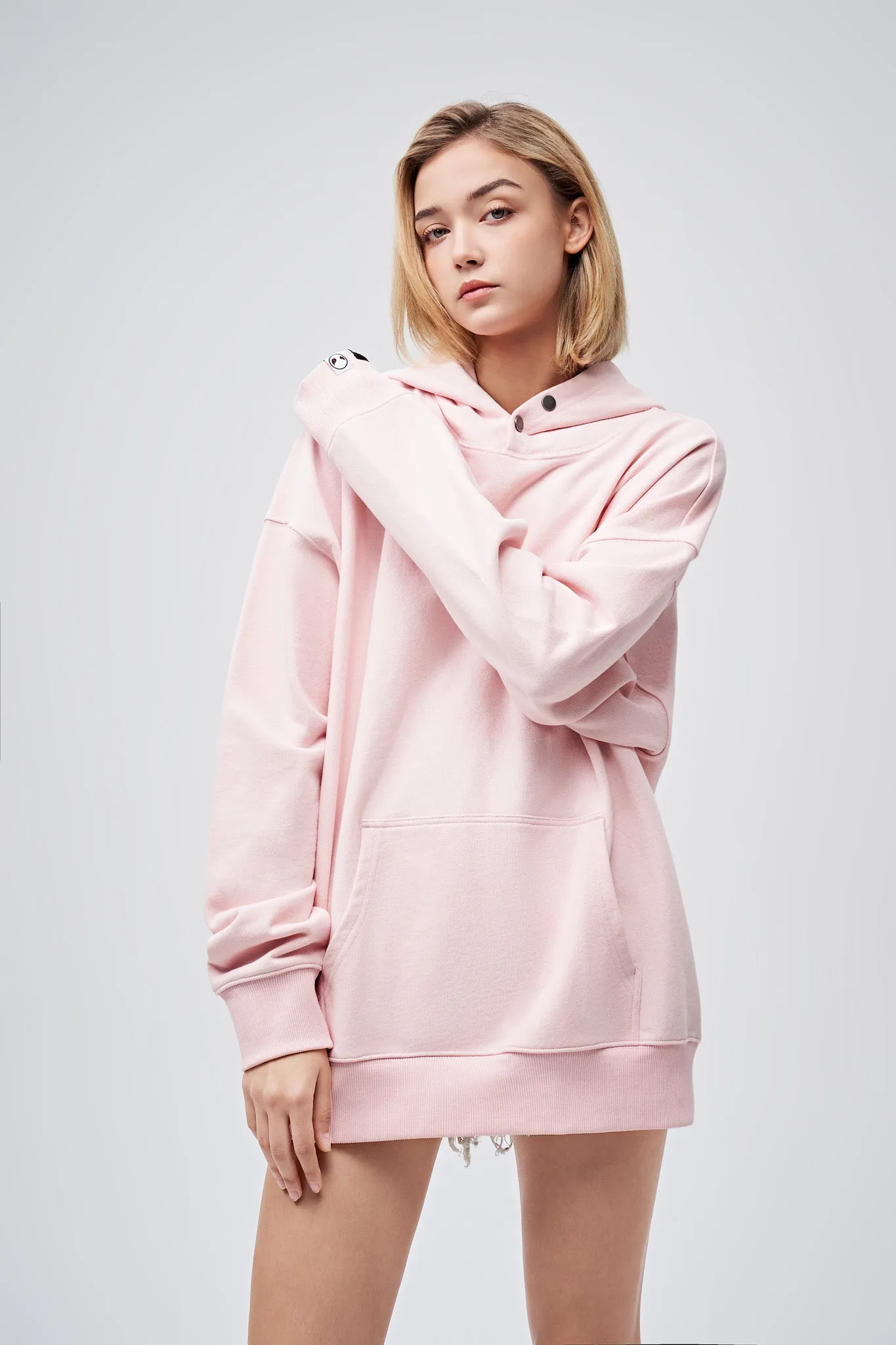90s Vintage Two Seasons Hoodie Pink