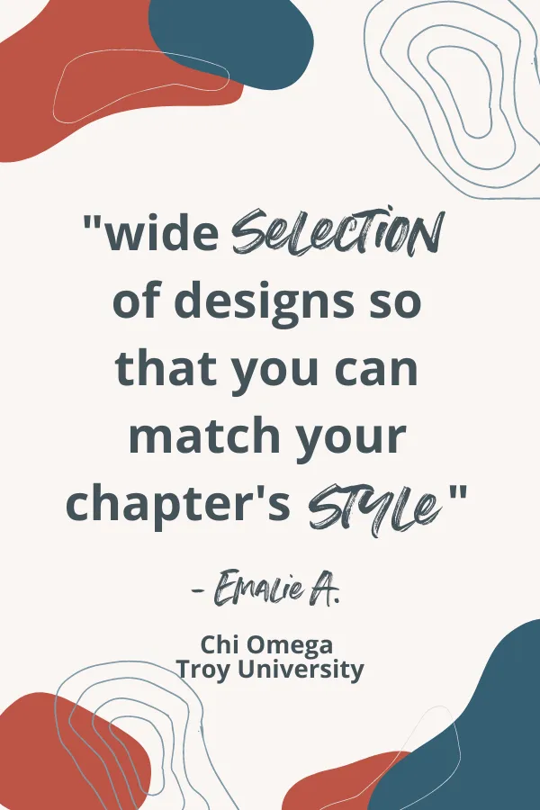 A Chi O Philanthropy Slouchy Tshirt