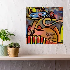 A Soulful Resurrection - Lebo Steel Mineral Print