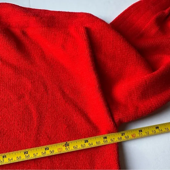 Adidas x IVY PARK Boxy Cropped Turtleneck Sweater Red/Pink Large