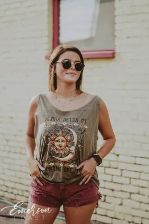 ADPi Sun and Moon Spring Break Tank