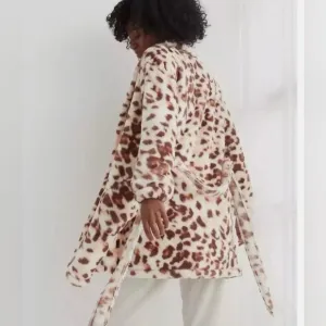 Aerie Leopard Print Robe | Size L/XL - NWT