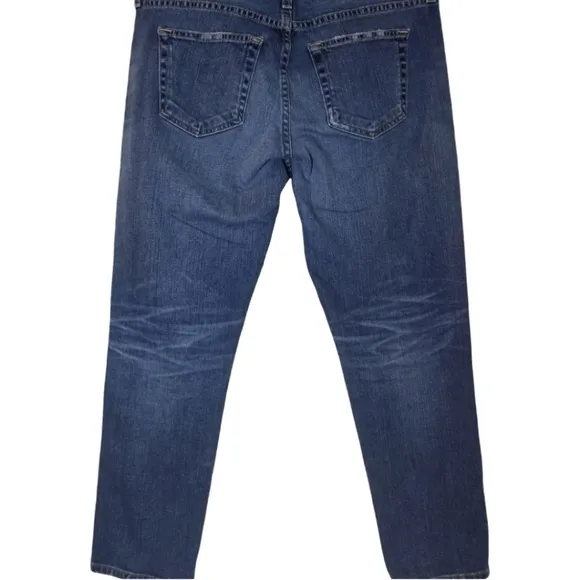 Ag Adriano Goldschmied The Ex-Boyfriend Slouchy Slim Distressed Jeans Sz 30R
