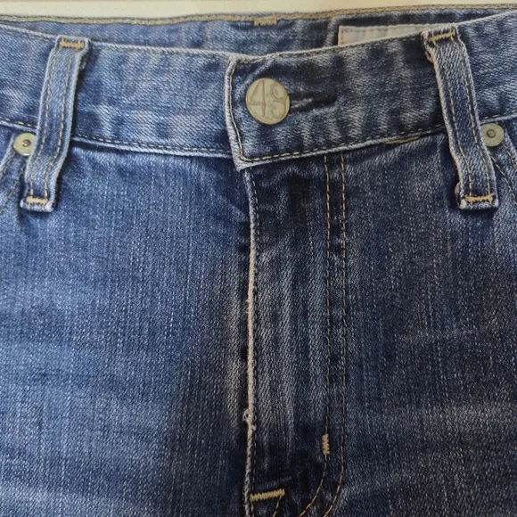 Ag Adriano Goldschmied The Ex-Boyfriend Slouchy Slim Distressed Jeans Sz 30R