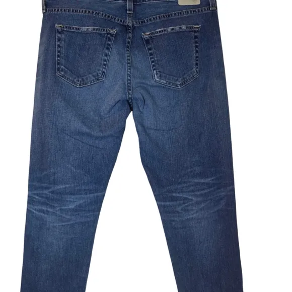 Ag Adriano Goldschmied The Ex-Boyfriend Slouchy Slim Distressed Jeans Sz 30R
