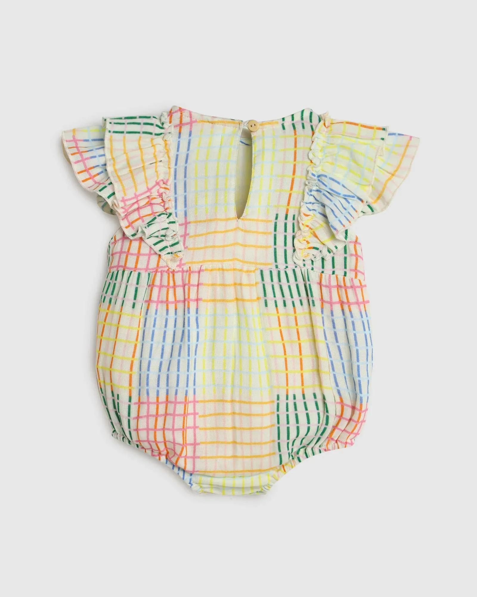 ALEX & ANT LOUISA PLAYSUIT CRAZY GINGHAM