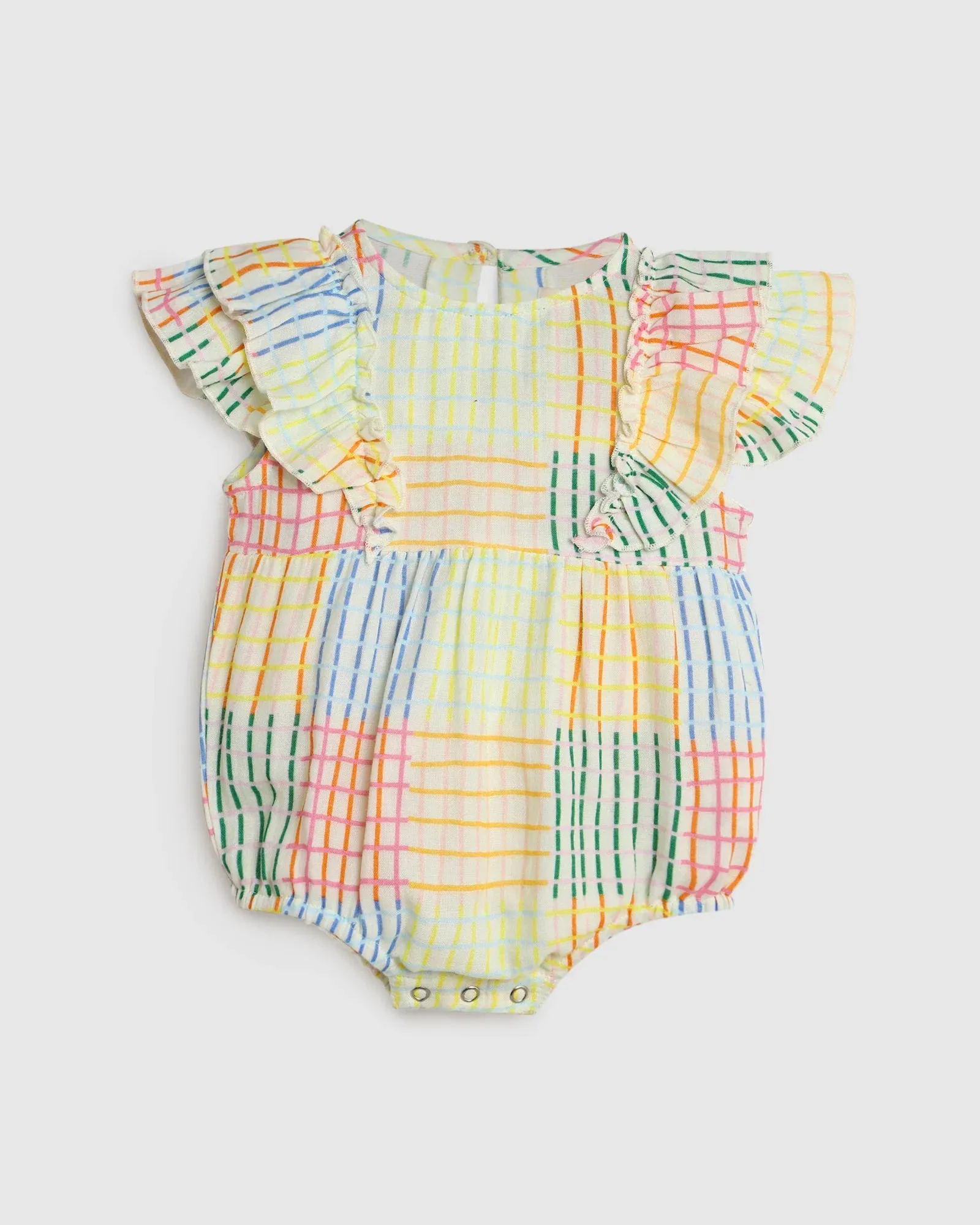 ALEX & ANT LOUISA PLAYSUIT CRAZY GINGHAM