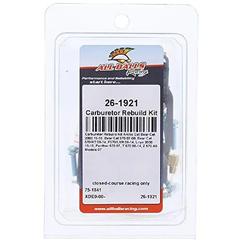 All Balls Carburetor Rebuild Kit For Arctic Cat 26-1921