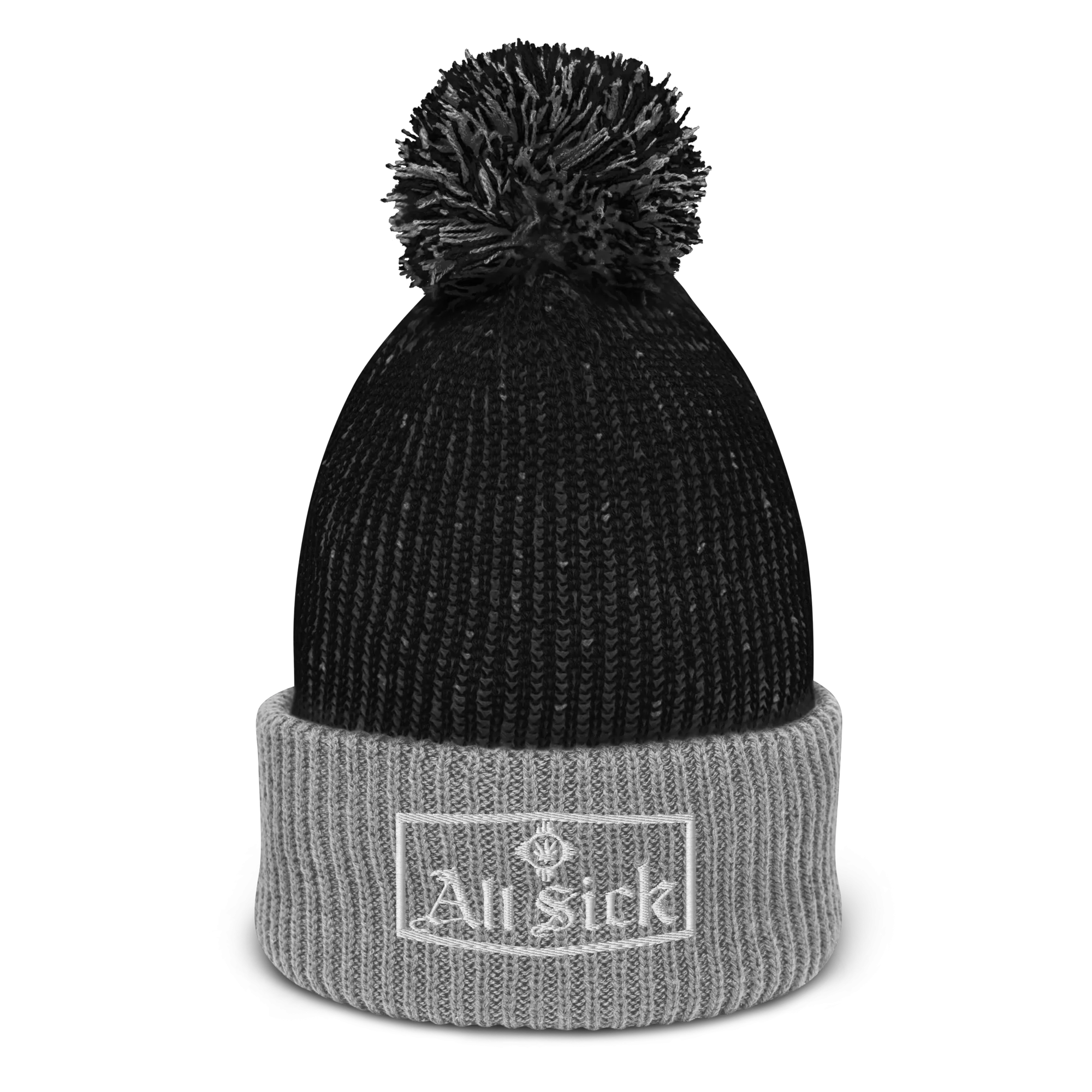 All Sick White Stich Pom-Pom