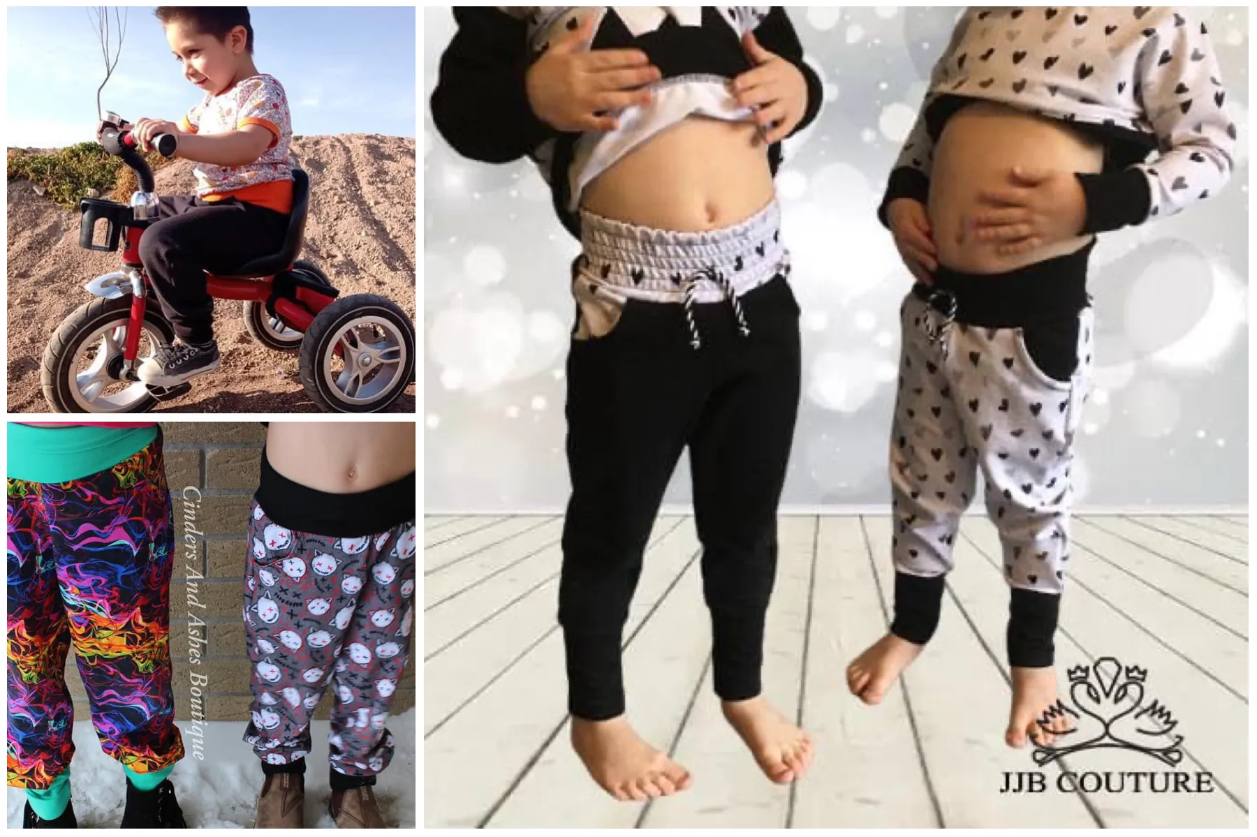 All Sizes SG Joggers- Grow With Me Slouchy Fit Joggers (bonus extended sizes included)
