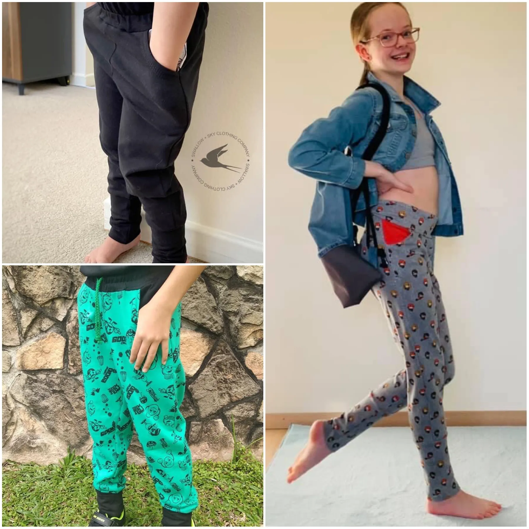 All Sizes SG Joggers- Grow With Me Slouchy Fit Joggers (bonus extended sizes included)
